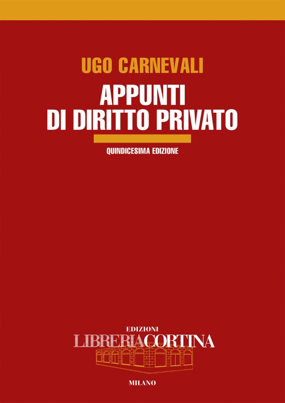 Appunti di diritto privato