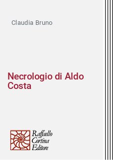 Necrologio di Aldo Costa
