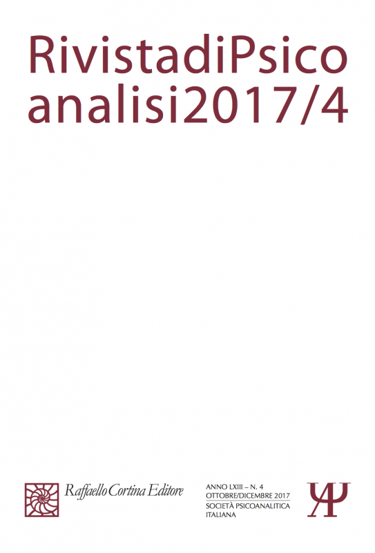 Rivista di Psicoanalisi 2017/4