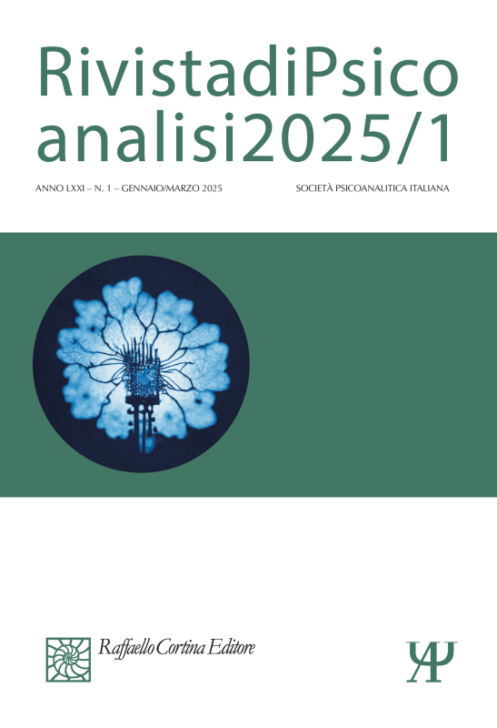 Rivista di Psicoanalisi 2025/1