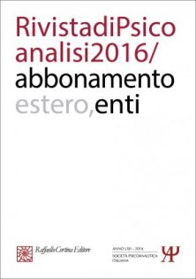 Annual subscription Rivista di psicoanalisi 2016 - Institutional, Rest of the World