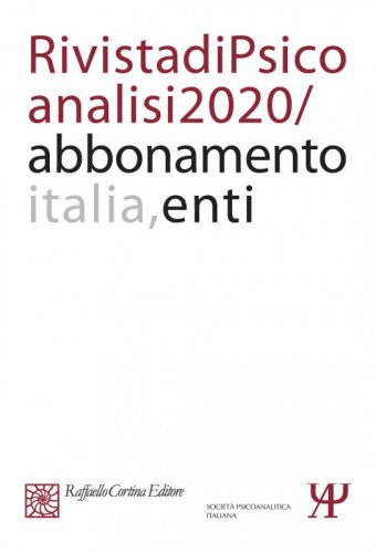 Abbonamento Rivista di psicoanalisi 2020 - Enti Italia