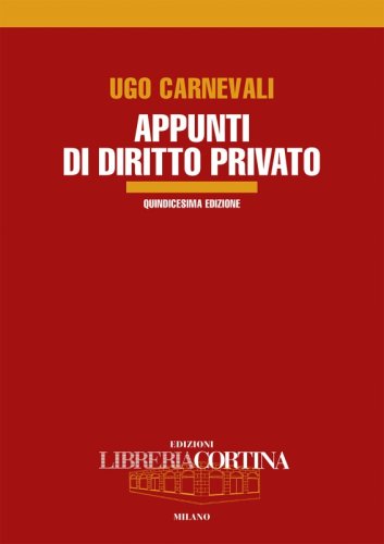 Appunti di diritto privato