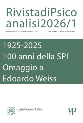 Rivista di Psicoanalisi 2026/1