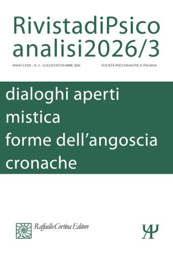 Rivista di Psicoanalisi 2026/3
