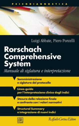 Rorschach Comprehensive System - Manuale di siglatura e interpretazione