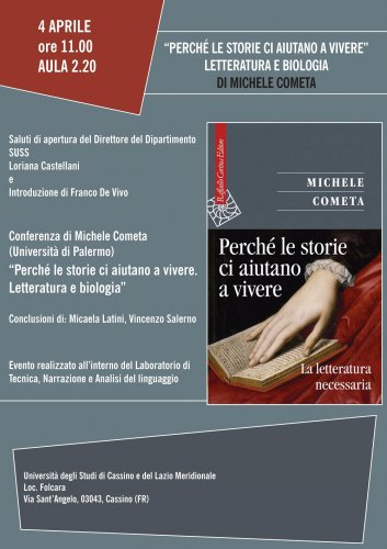 Michele Cometa a Cassino