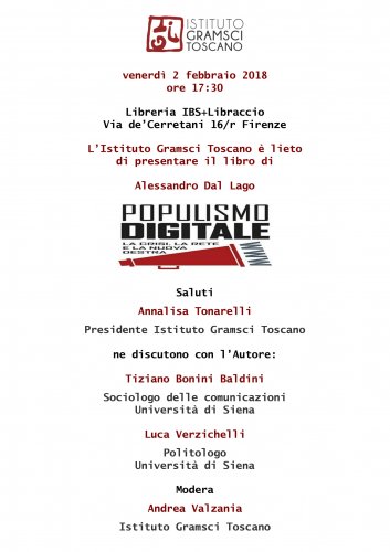 Alessandro Dal Lago a Firenze