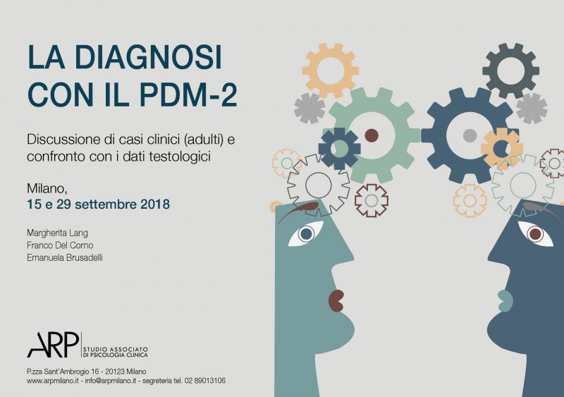 Convegno "La diagnosi con il PDM-2" a Milano