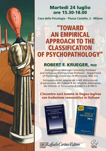 Convegno "Toward an empirical approach to the classification of psychopathology" a Milano