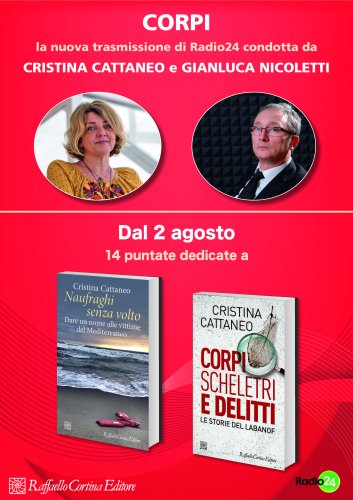 Corpi. La nuova trasmissione con Cristina Cattaneo su Radio24