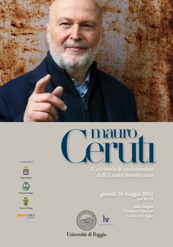 Laurea Honoris Causa a Mauro Ceruti
