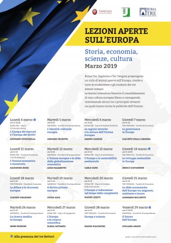 Lezioni aperte sull'Europa. Incontro con Mauro Ceruti