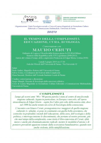 Mauro Ceruti a Parma