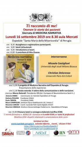 Medicina narrativa: i prossimi appuntamenti