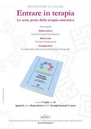 Presentazione a Lecce di Entrare in terapia