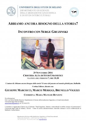 Serge Gruzinski a Milano