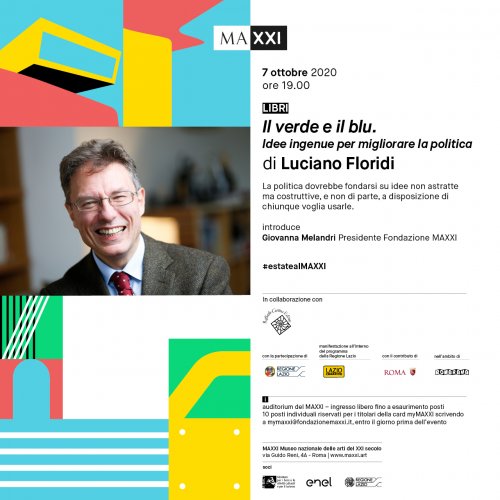Luciano Floridi presenta Il verde e il blu al Maxxi di Roma